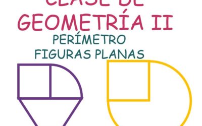 2da. CLASE DE GEOMETRÍA – Formulas y perímetros